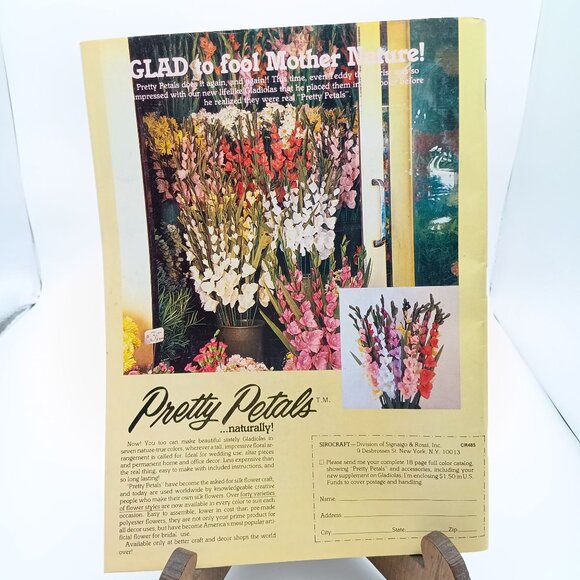 Vintage Crafts Magazine April 1985 Easter Spring - Picture 2 of 3
